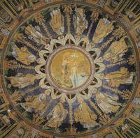 Baptistry of Neon ceiling mosaic (Ravenna)