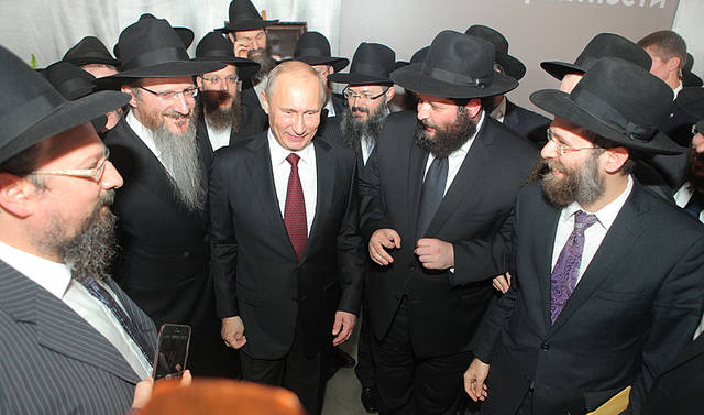 Russia - putin and rabbis