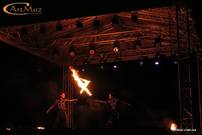 Огненное шоу на корпоративе в Киеве
