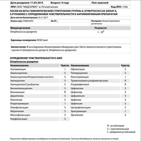Посев стрк