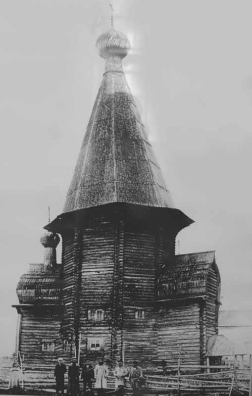Церковь в селе Красная Ляга