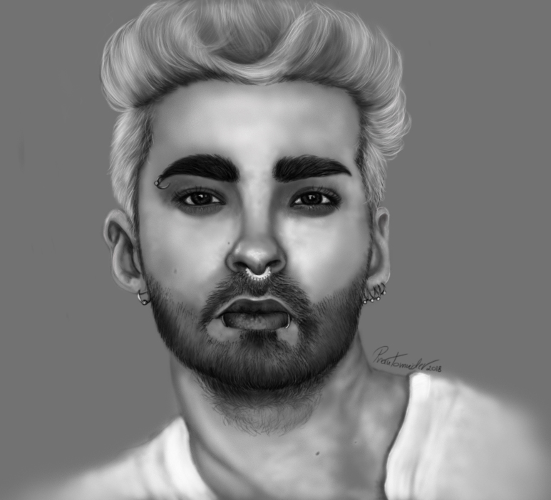 bill kaulitz by mynameisphantomrider-dc2ankl