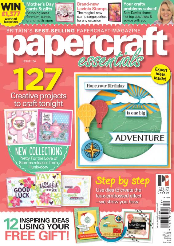 Papercraft Essentials - Issue 156 2018