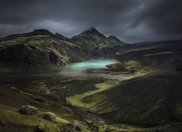 7. Алекс Нэйл из Великобритании получил награду за лучший снимок гор. На фото Южное нагорье в Исландии.