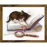 1725 Котенок на книжке