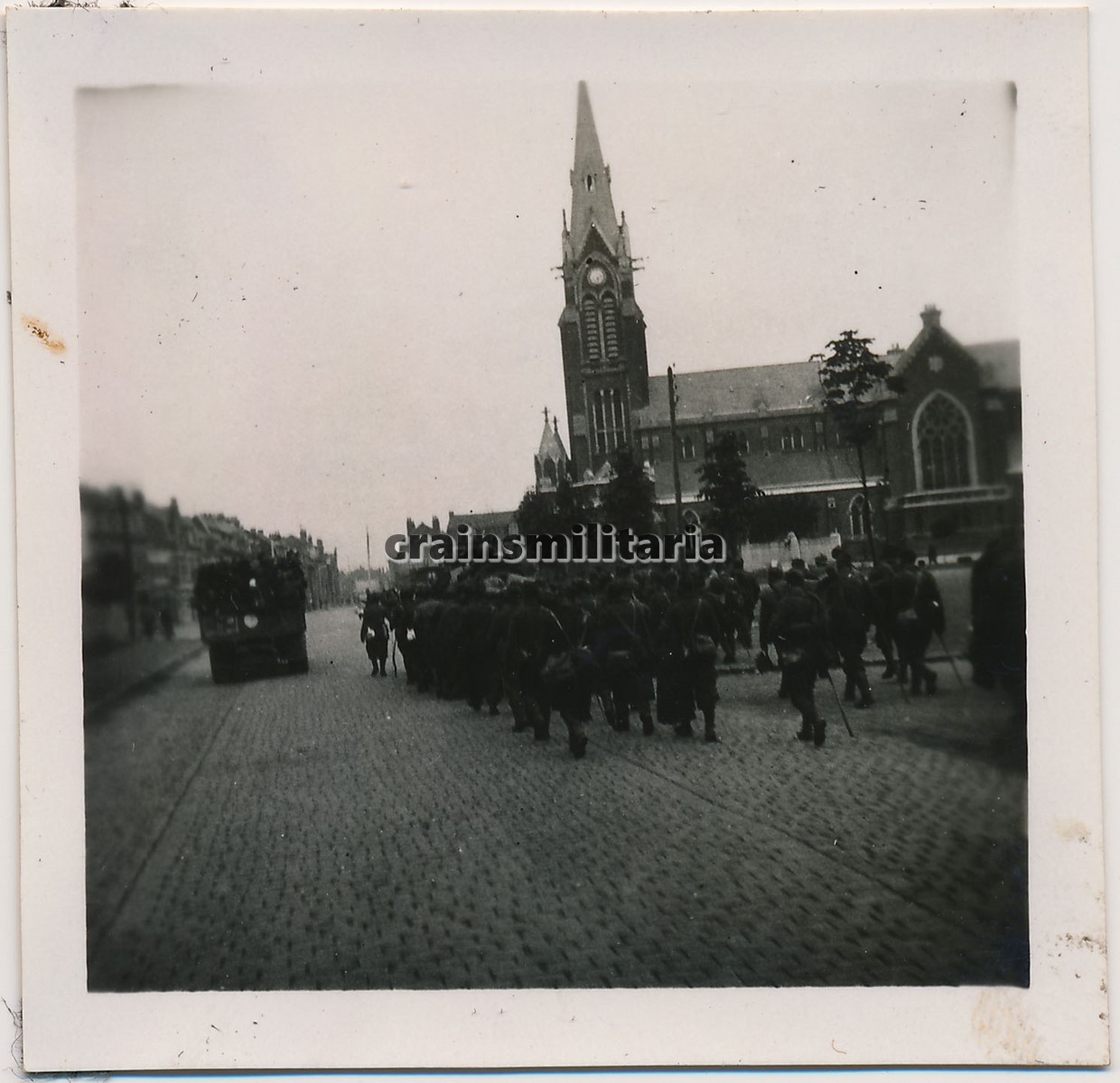 18 Frankreich Belgien Kirche bei Oostende 1940