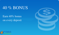 40 % BonuusEarn on every deposit (2)