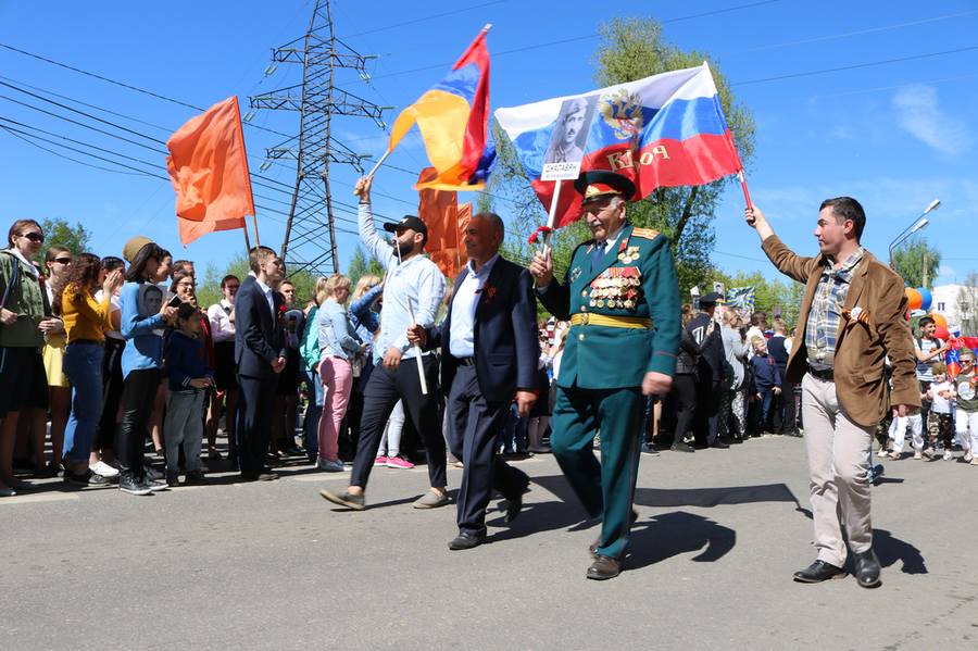 9 мая демонстрация бессмертный полк