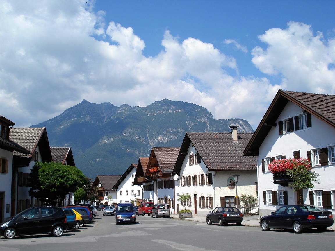 ГЕРМАНИЯ. Бавария. Гармиш-Партенкирхен. Garmisch-Partenkirchen (21)
