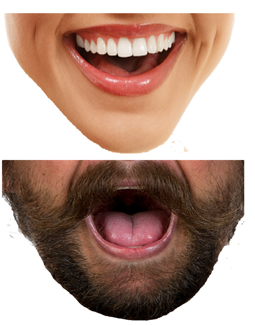 улыбка под 1