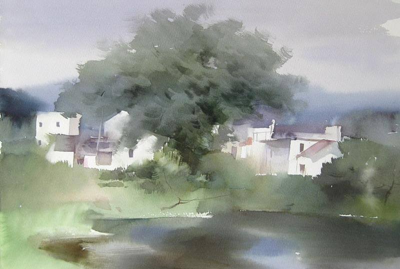 akvarelnye-kartiny-Lyu-Yi 39