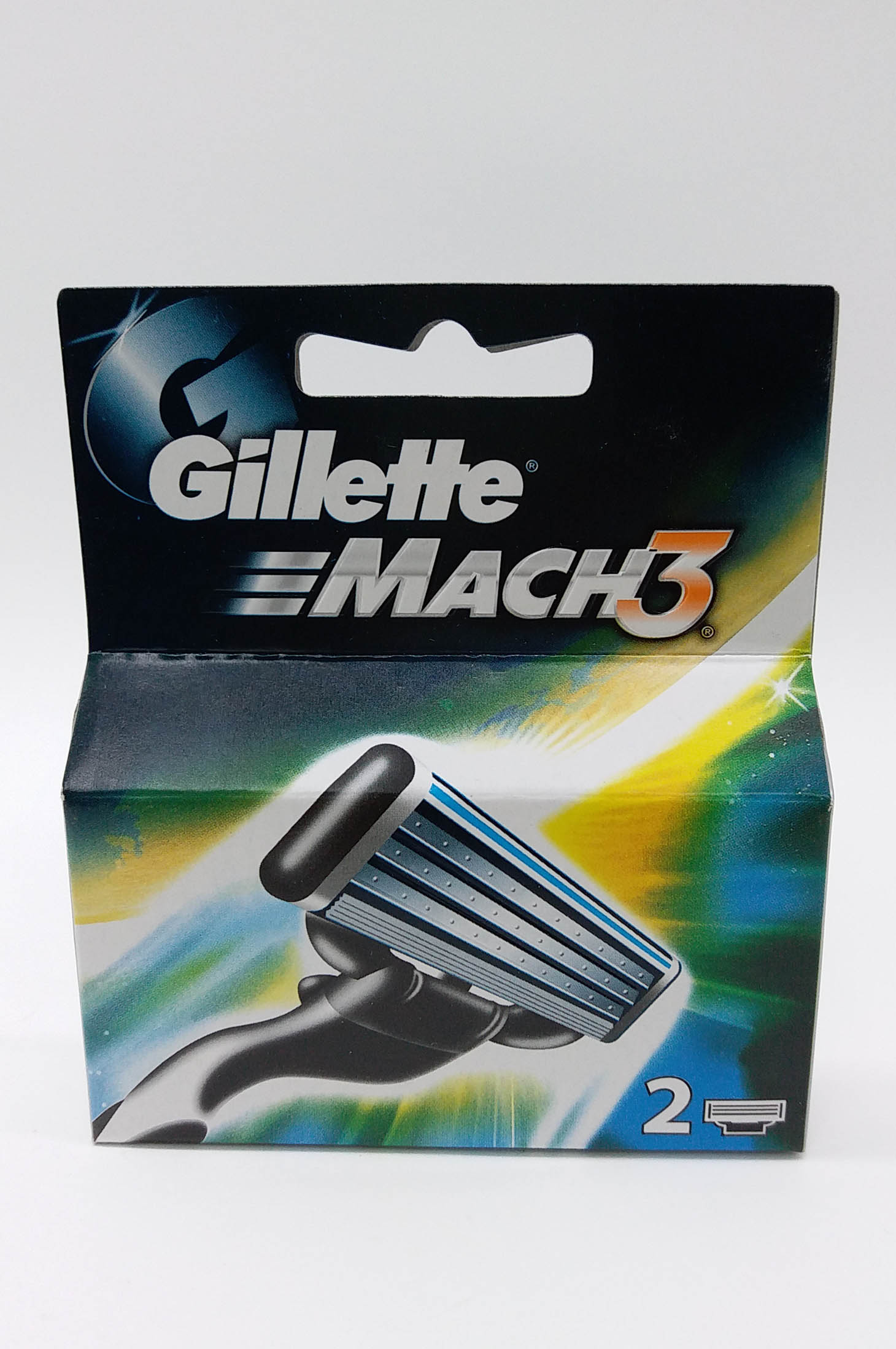 Кассеты для бритья Gillette Mach3, 2 шт