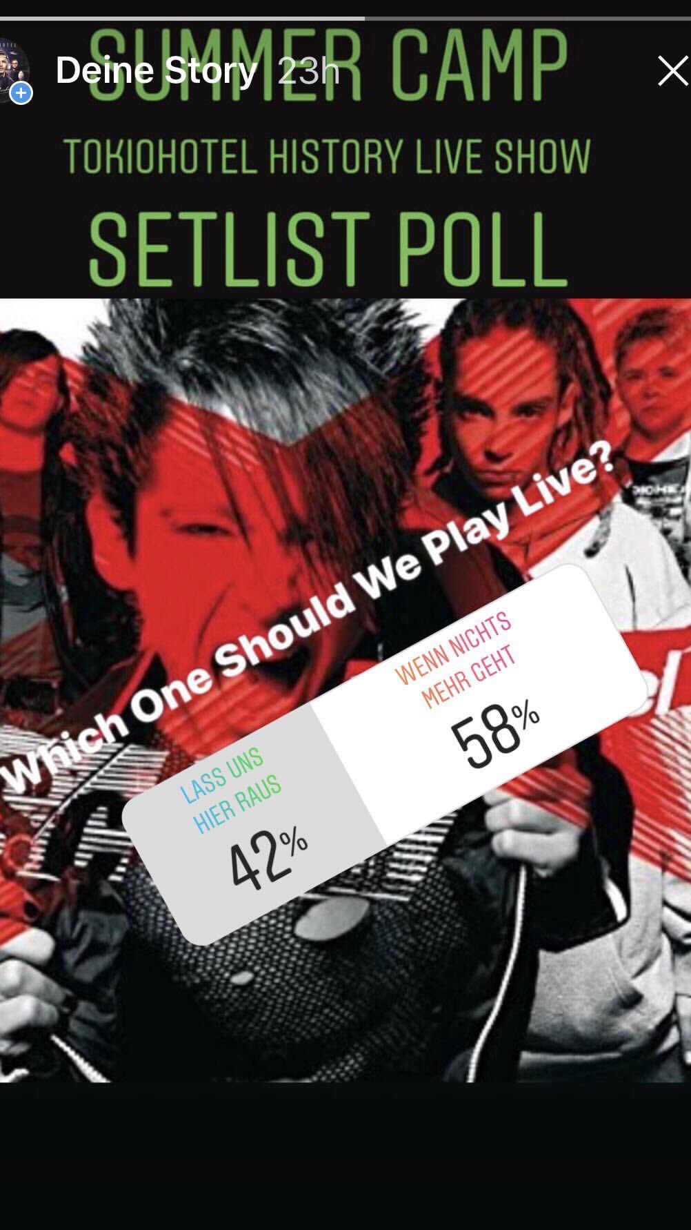 Tokio Hotel - IG-Story #2 (29.05.18)