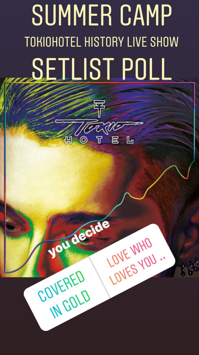 Tokio Hotel - IG-Story #1 (01.06.18)