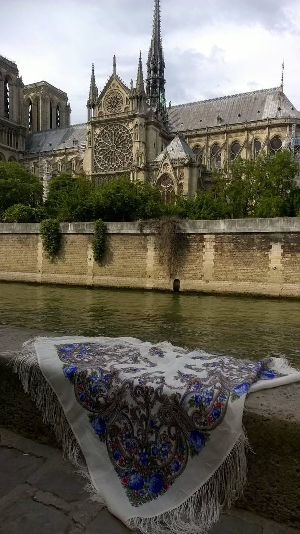 Милый друг Набережная Сены Париж Notre-Dame