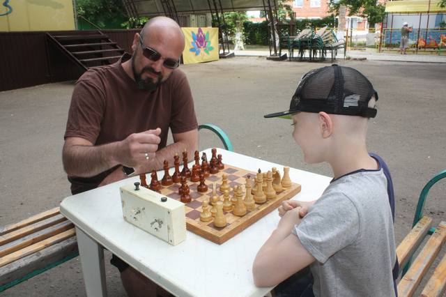 9 июня 2018. 1-й день шахматного турнира. Парк у ДК. Приморско-Ахтарск (3)