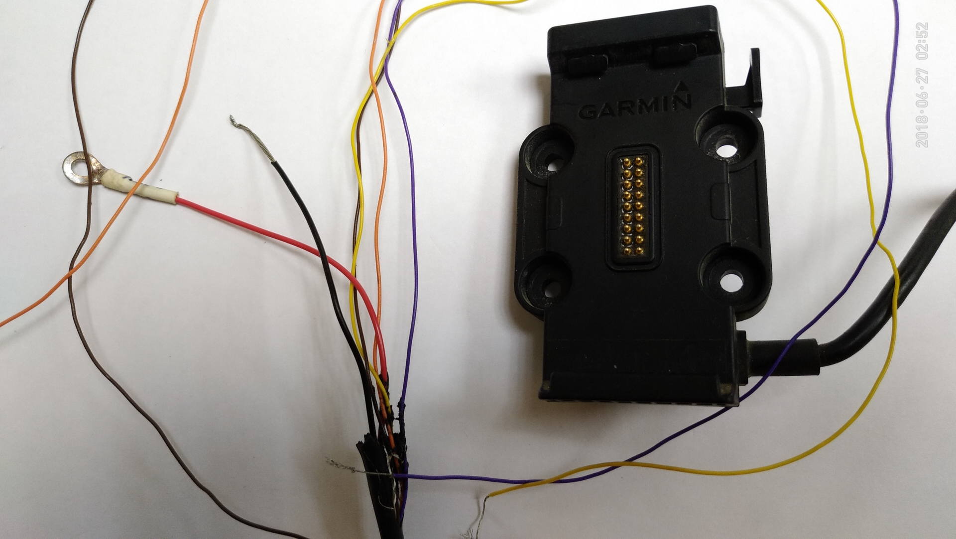 Garmin bare wire