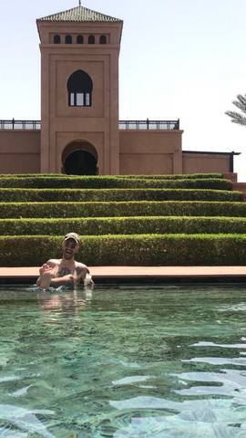 Bill's IG-Story #9 (09.07.18, Selman Marrakech, Morocco)