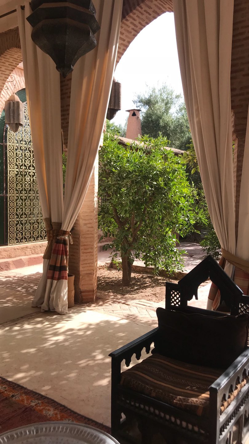 Bill's IG-Story #8 (10.07.18, Selman Marrakech, Morocco)