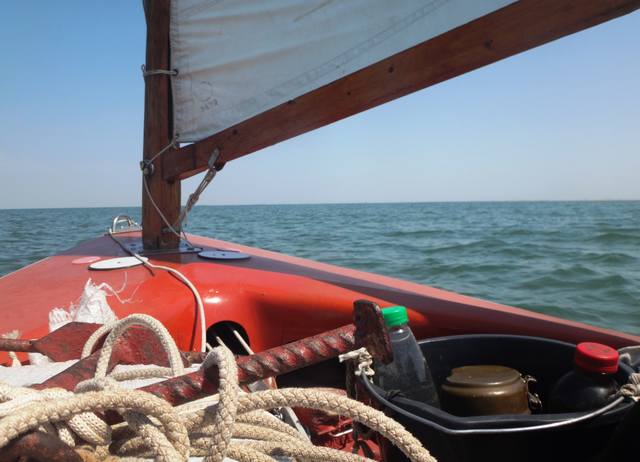 В яхтенном походе, июль 2018, море Азовское