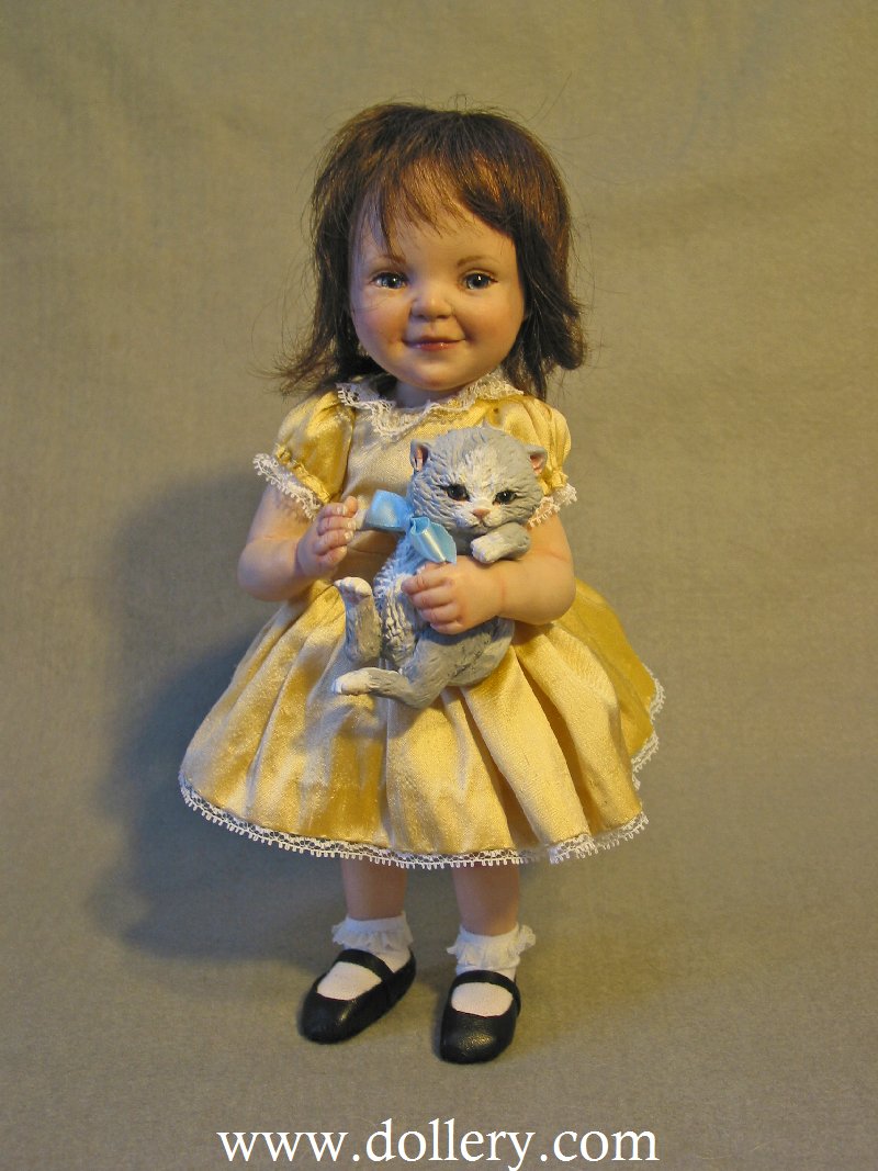 bra-13-small doll with kitten-a-lg