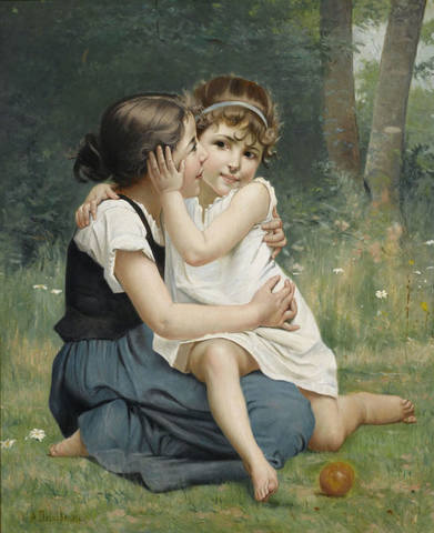 François-Alfred-Delobbe-Sisterly-Love