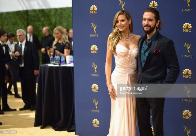 17.09.18 - Tom and Heidi Klum at Emmys, LA