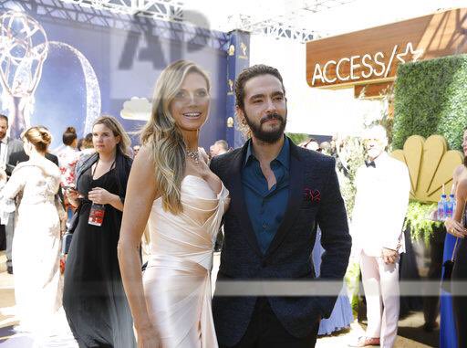 17.09.18 - Tom and Heidi Klum at Emmys, LA