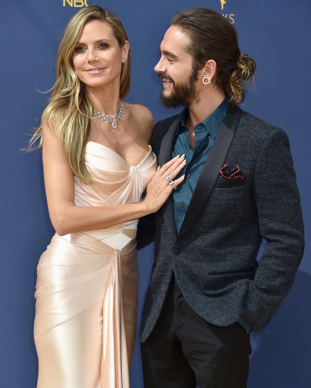 17.09.18 - Tom and Heidi Klum at Emmys, LA