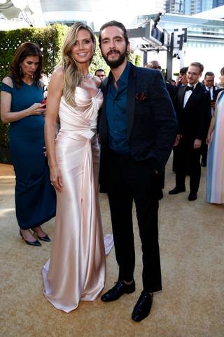 17.09.18 - Tom and Heidi Klum at Emmys, LA