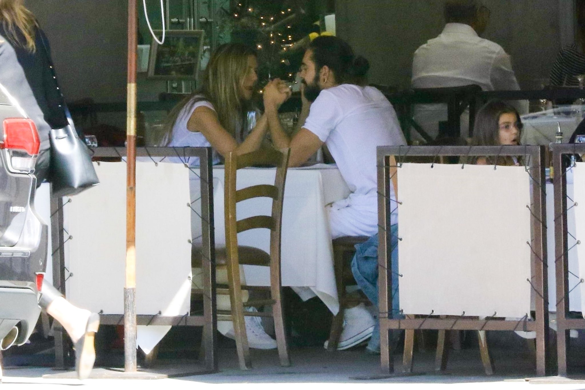 01.10.2018 - Tom and Heidi in Il Pastaio, Beverly Hills