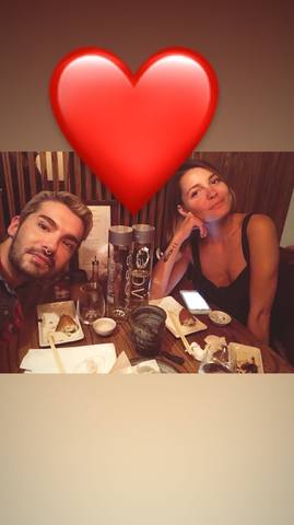 01.10.18 - Bill and Sara Alviti in the Nobu restaurant in LA