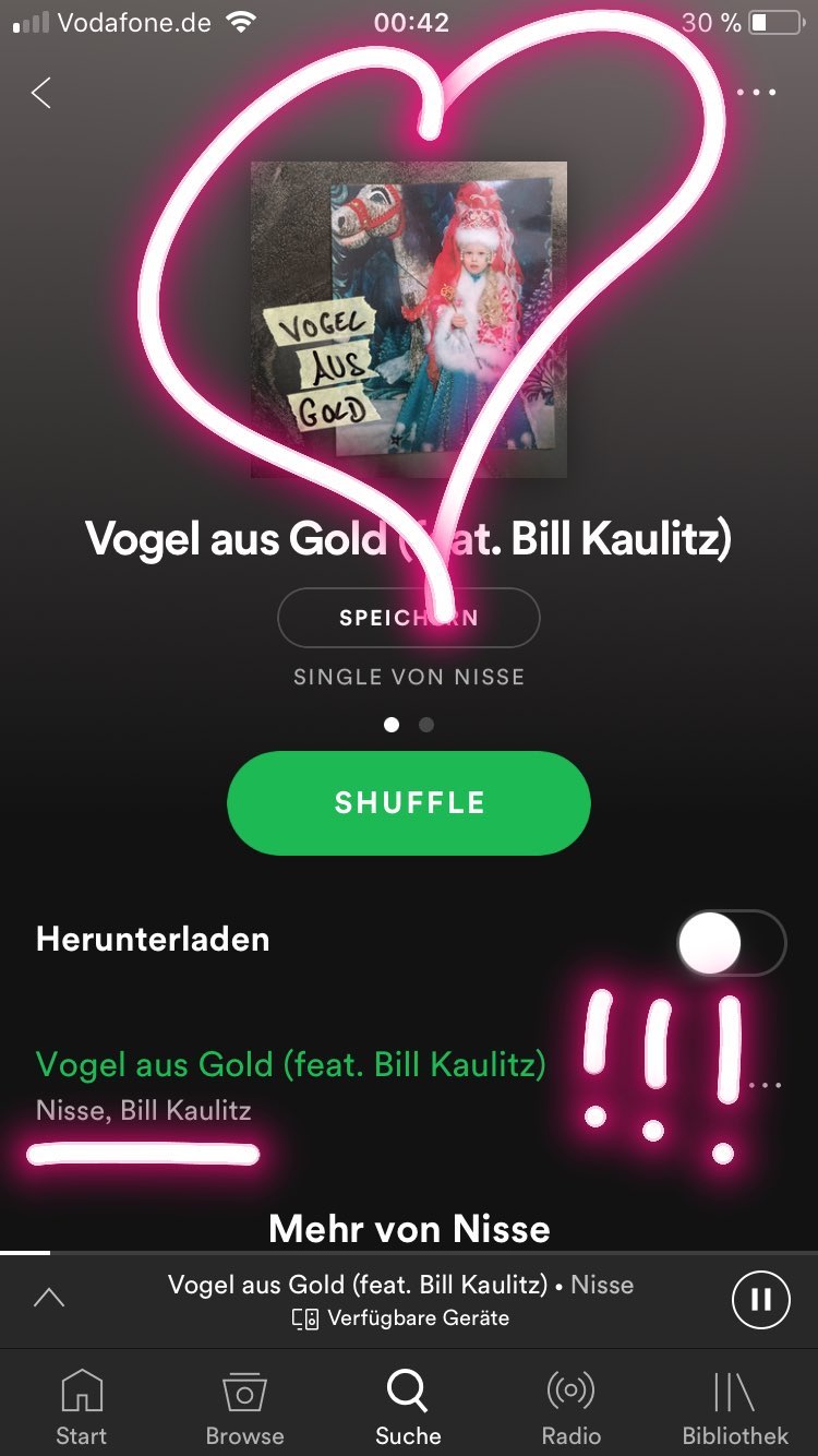 Vogel Aus Gold by Nisse feat Bill Kaulitz