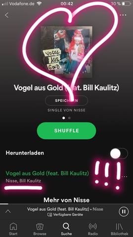 Vogel Aus Gold by Nisse feat Bill Kaulitz