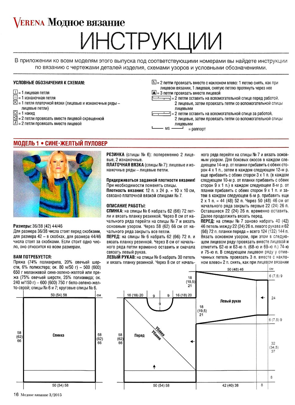 Верена журнал схемы спицами. Модное вязание с описанием. Верена модели вязания схемы. Журнал Верена схемы вязания.