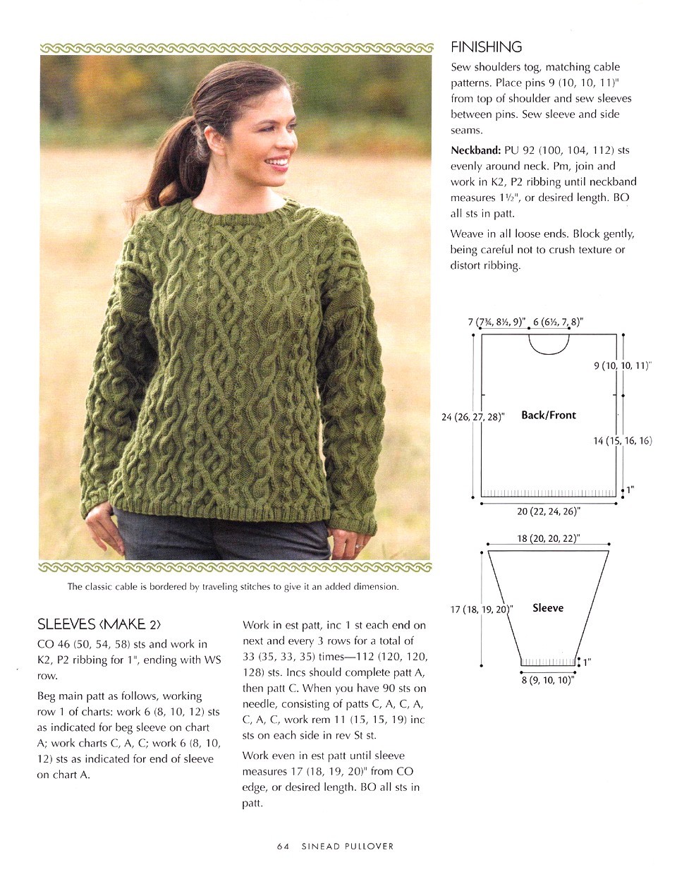 Cable Confidence. A Guide to Textured Knitting - 2008 64