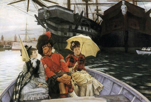 James Tissot 1836-1902 - French Plein Air painter - Tutt'Art@ (41)