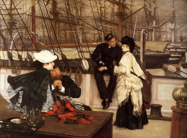 James Tissot 1836-1902 - French Plein Air painter - Tutt'Art@ (48)