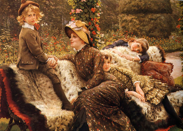 James Tissot 1836-1902 - French Plein Air painter - Tutt'Art@ (46)