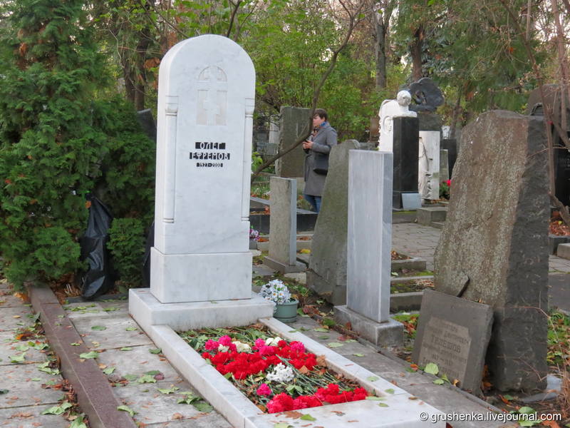 Могила элины быстрицкой на новодевичьем кладбище фото