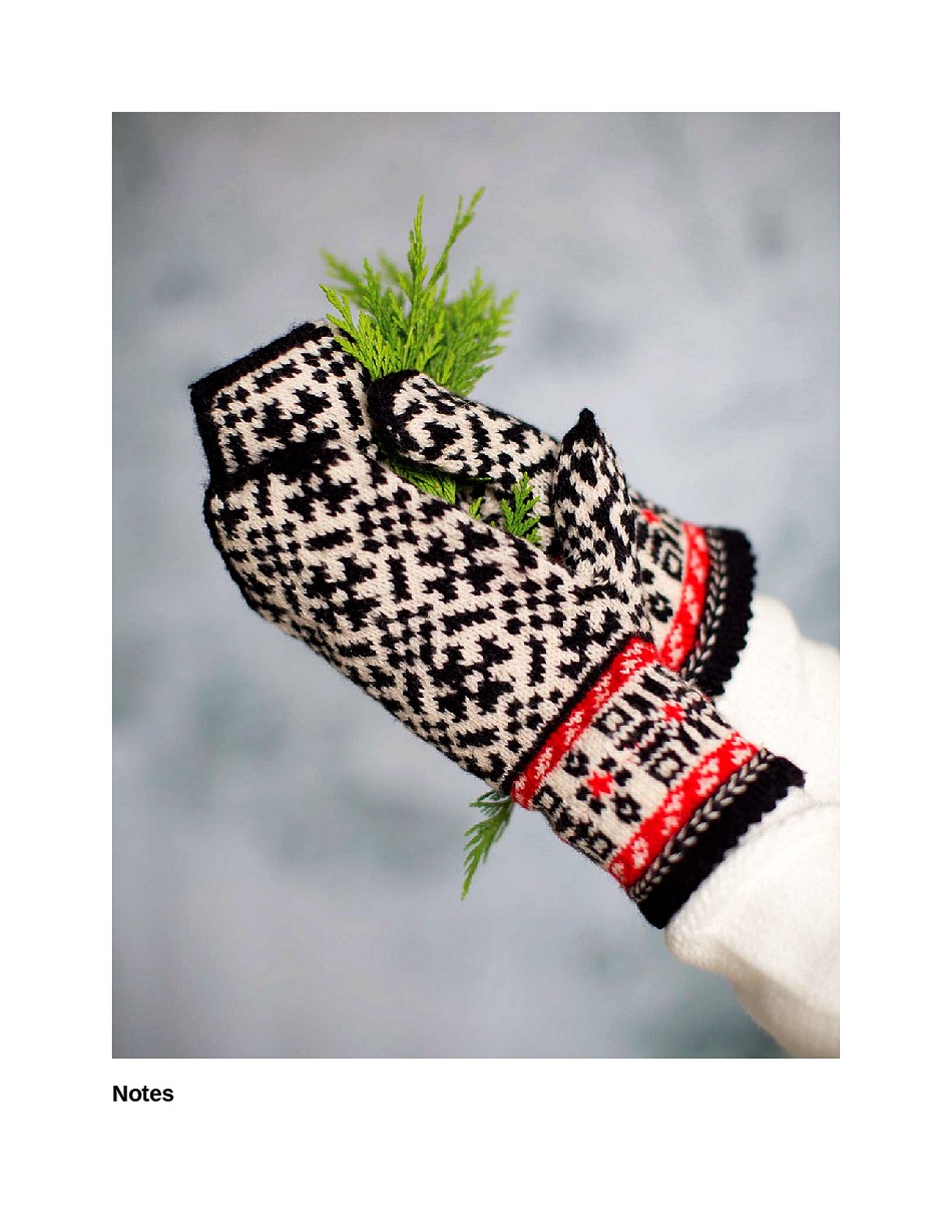 Knit Like a Latvian 50 Knitting Patterns for a Fresh Take on Traditional Latvian Mittens-045