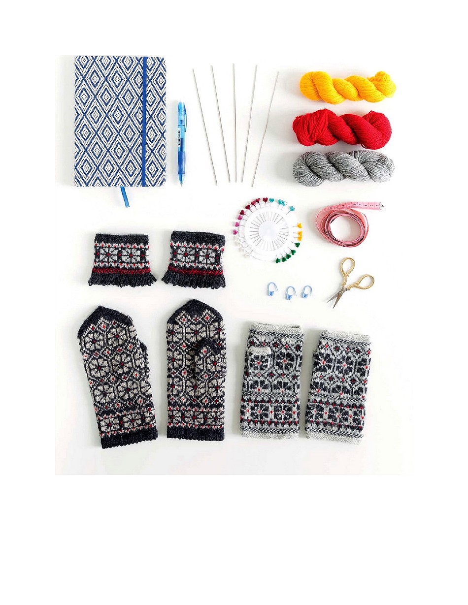 Knit Like a Latvian 50 Knitting Patterns for a Fresh Take on Traditional Latvian Mittens-015
