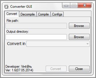 GUI for Converter 1.6