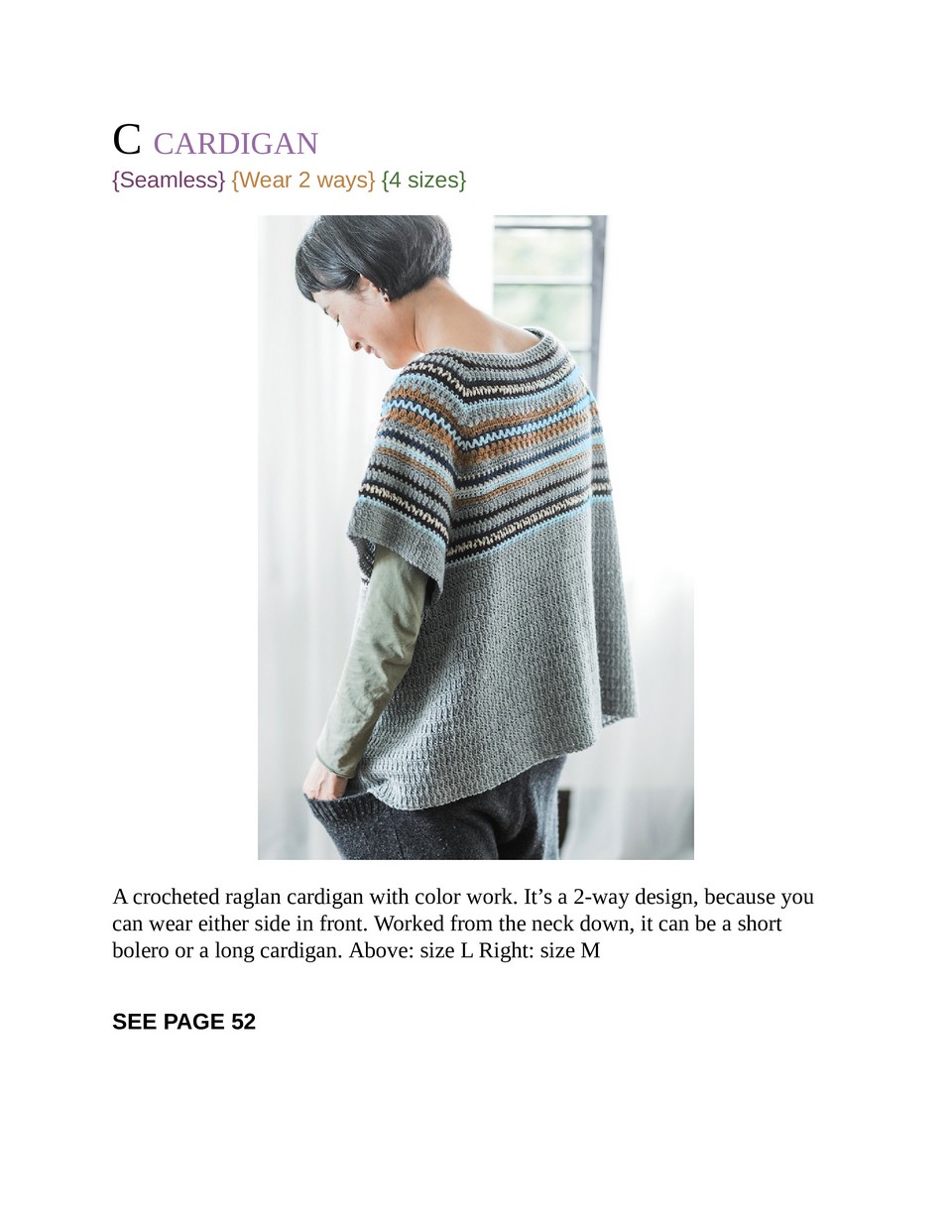 Japanese Knitting Patterns for Sweaters Scarves and More-35