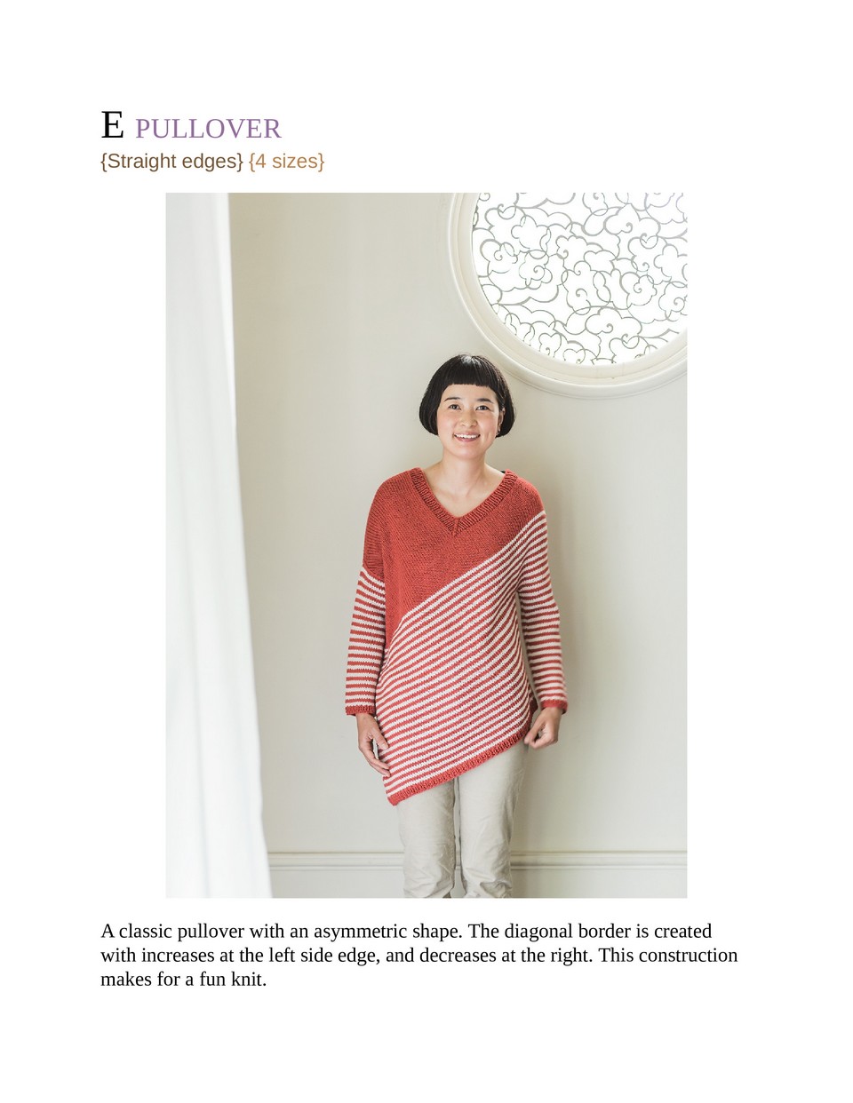 Japanese Knitting Patterns for Sweaters Scarves and More-39