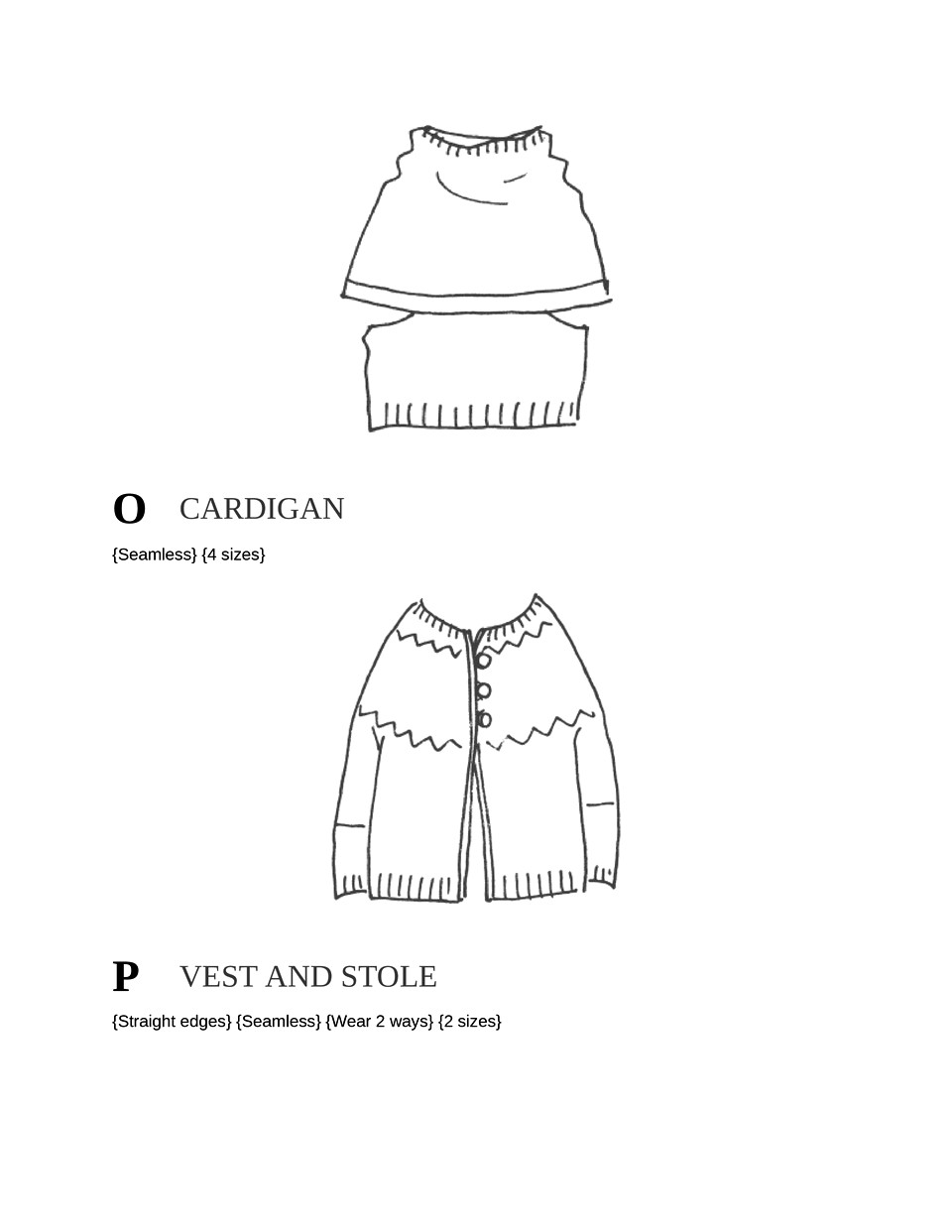 Japanese Knitting Patterns for Sweaters Scarves and More-10
