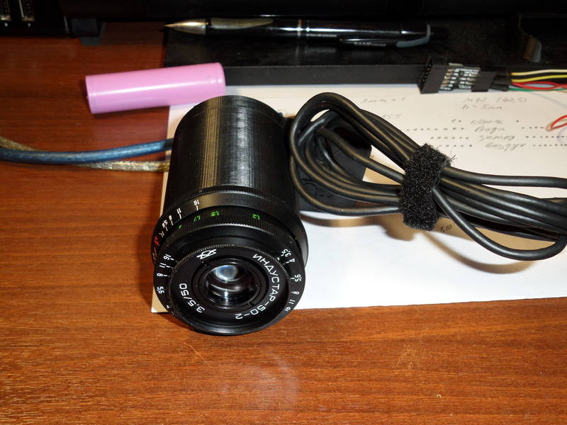 USB микроскоп своими руками из веб камеры (удобный для пайки)