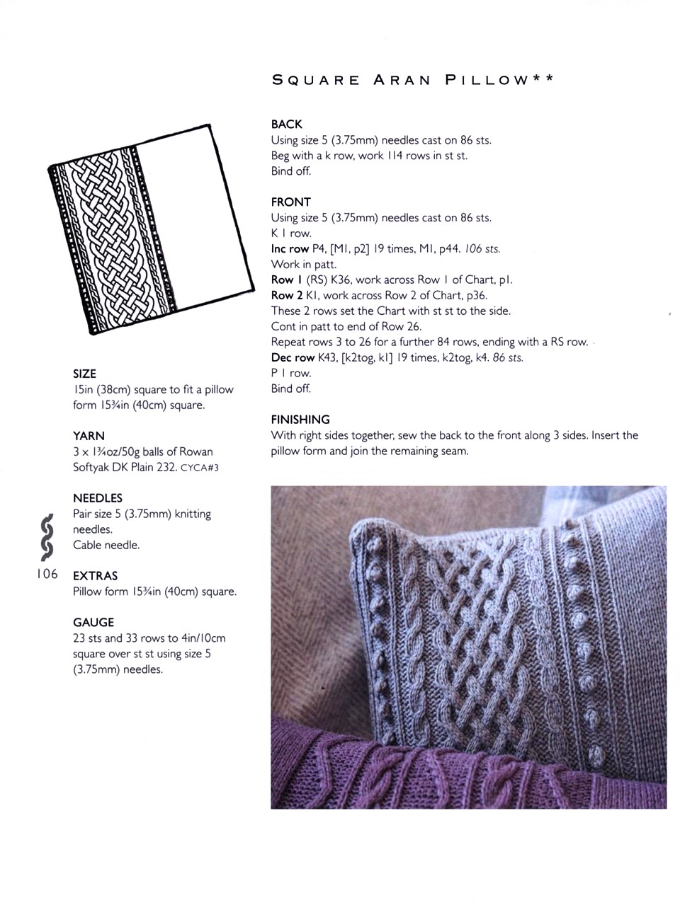 705 Easy Cable Aran Knits 18-104