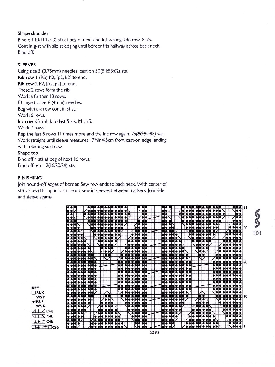 705 Easy Cable Aran Knits 18-099