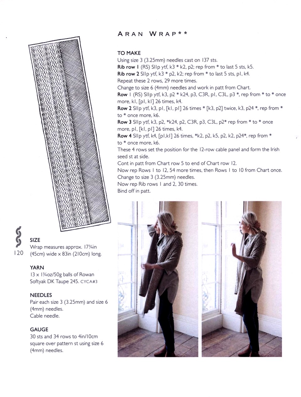 705 Easy Cable Aran Knits 18-118